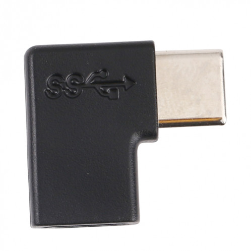 [Entrepôt US] Homme USB-C / Type-C Adaptateur de chargement de coude femelle à 8 broches SH82931760-06